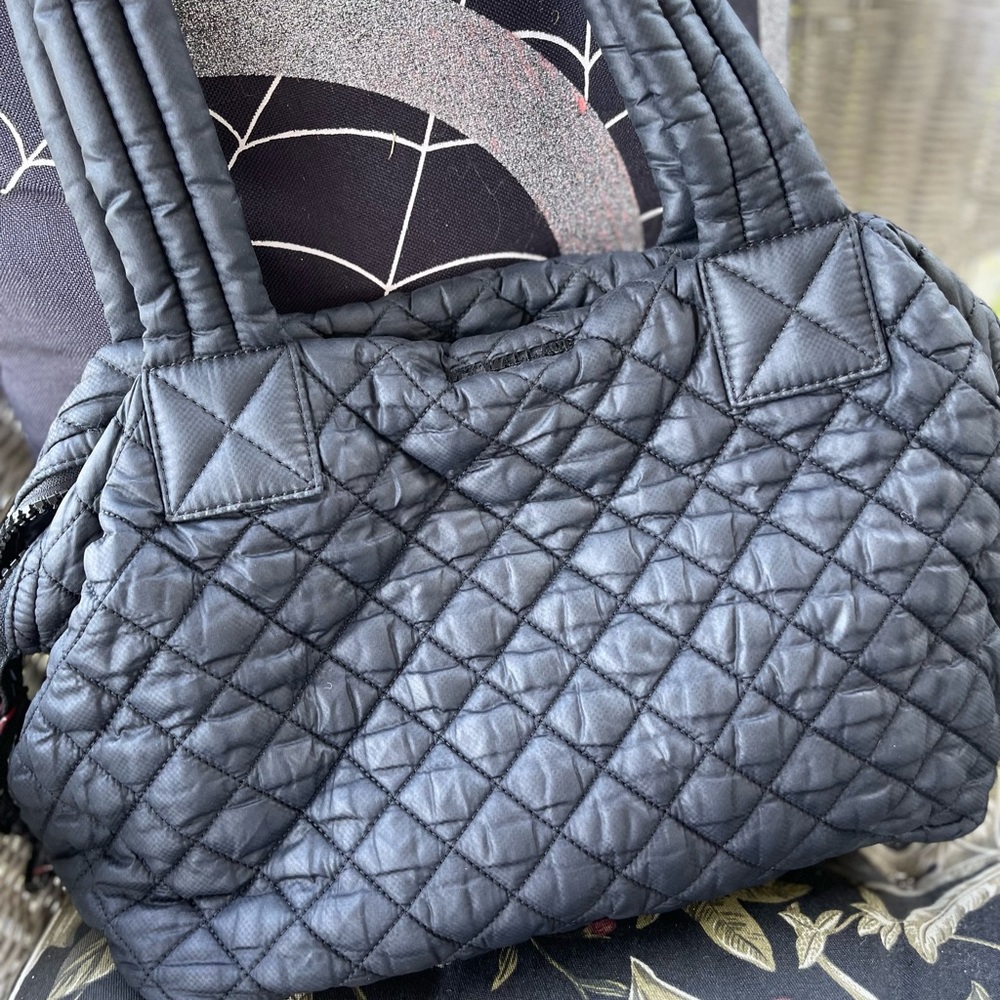 MZWALLACE Small Sutton in black. Not a deluxe